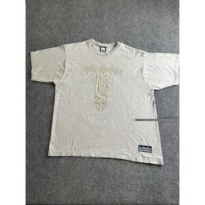Mens Dada Supreme Logo Graphic T Shirt Gray, Size 2XL